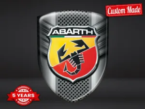 Fiat Abarth Automotive Window Stickers Max Lasting Pro Style